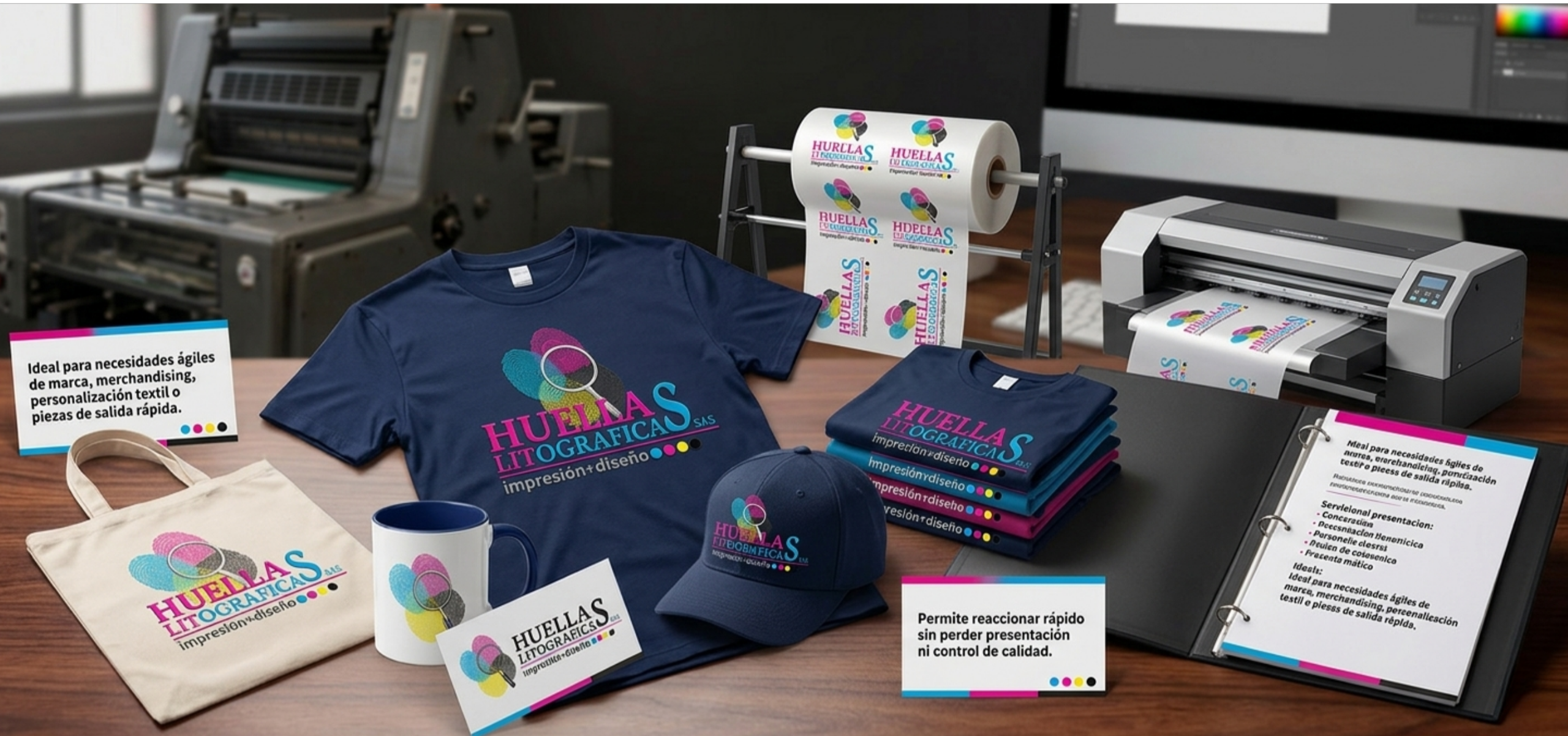 Personalización, DTF y tirajes ágiles